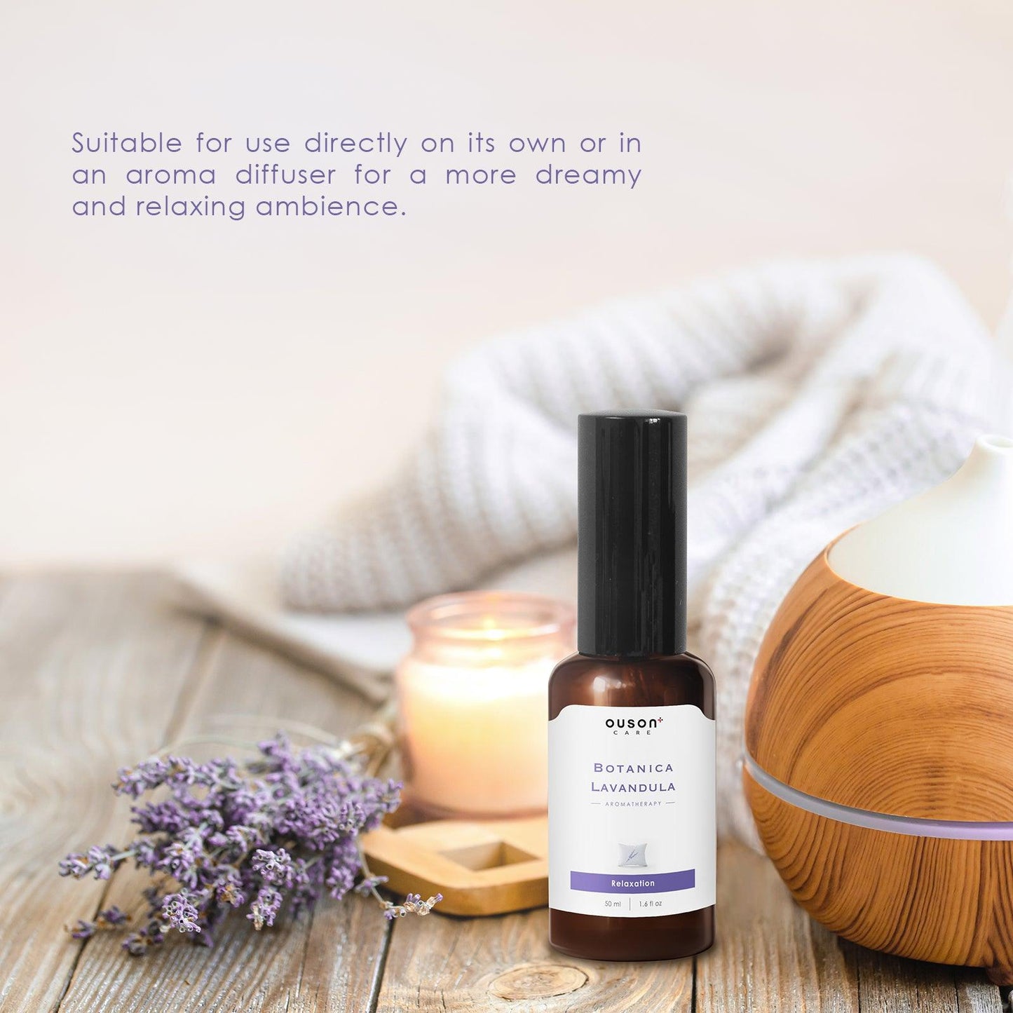 Ouson Botanica Lavandula Aromatherapy Spray 50ml - Ouson