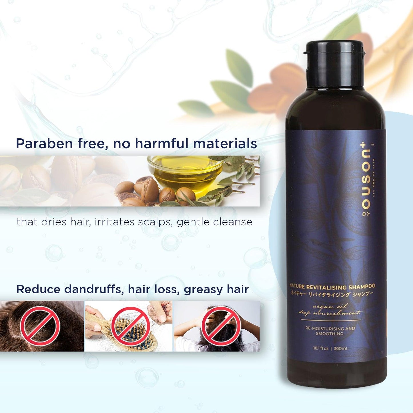 Ouson Argan Oil Series Premium Gift Set - Ouson
