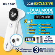 Ouson Thermo Rapid 8-In-1 Backlight Infrared Thermometer