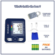 OUSON Travel Lite 背光上臂式电子血压计