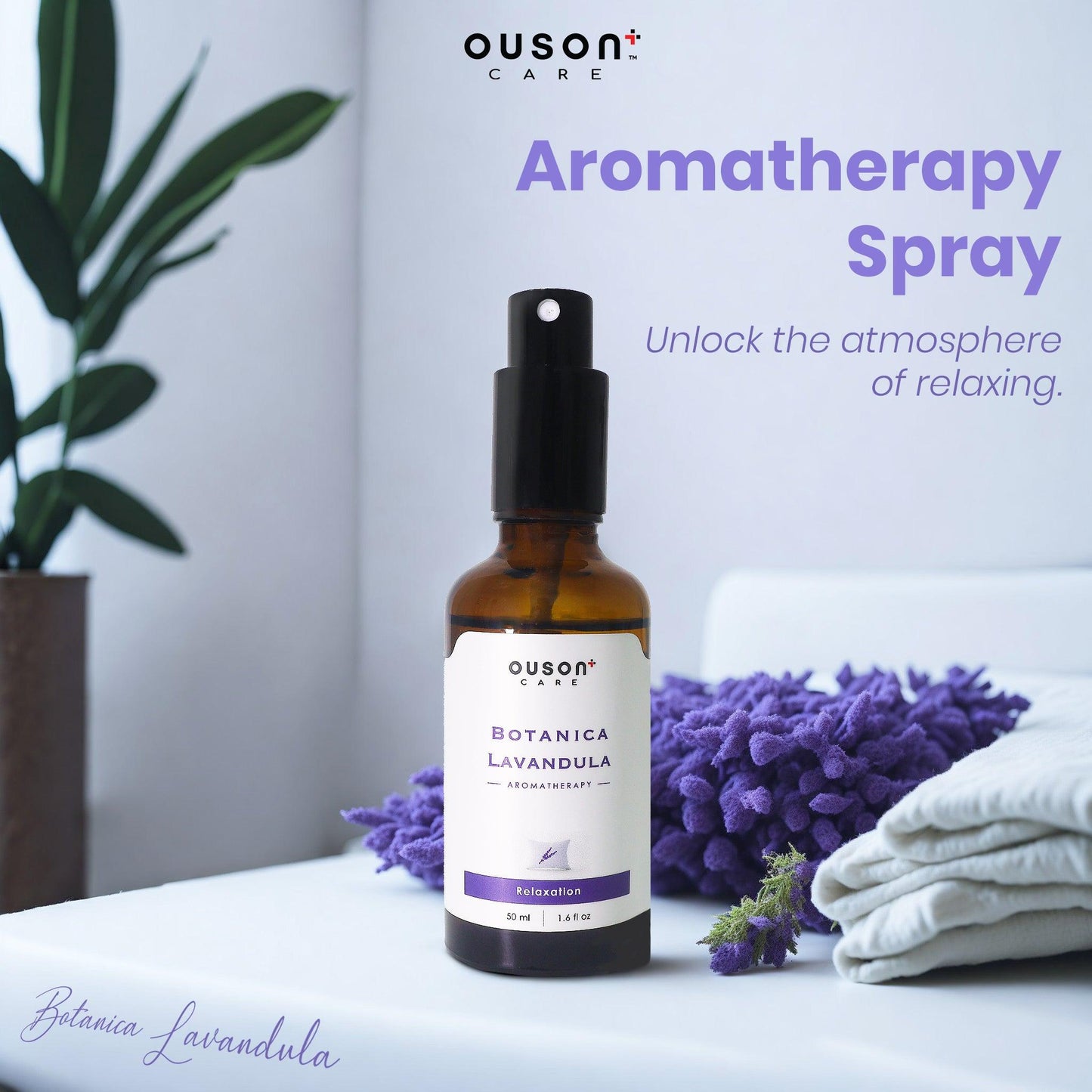 Ouson Botanica Lavandula Aromatherapy Spray 50ml