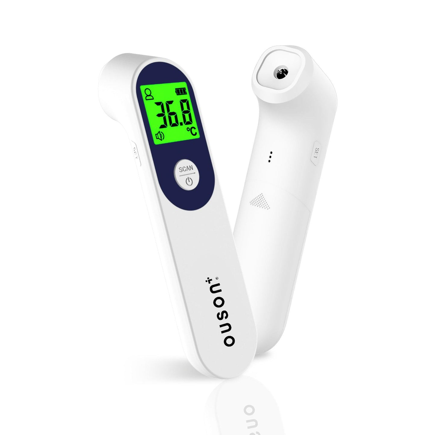 Ouson Thermo Rapid 3 Colour Backlight Infrared Thermometer