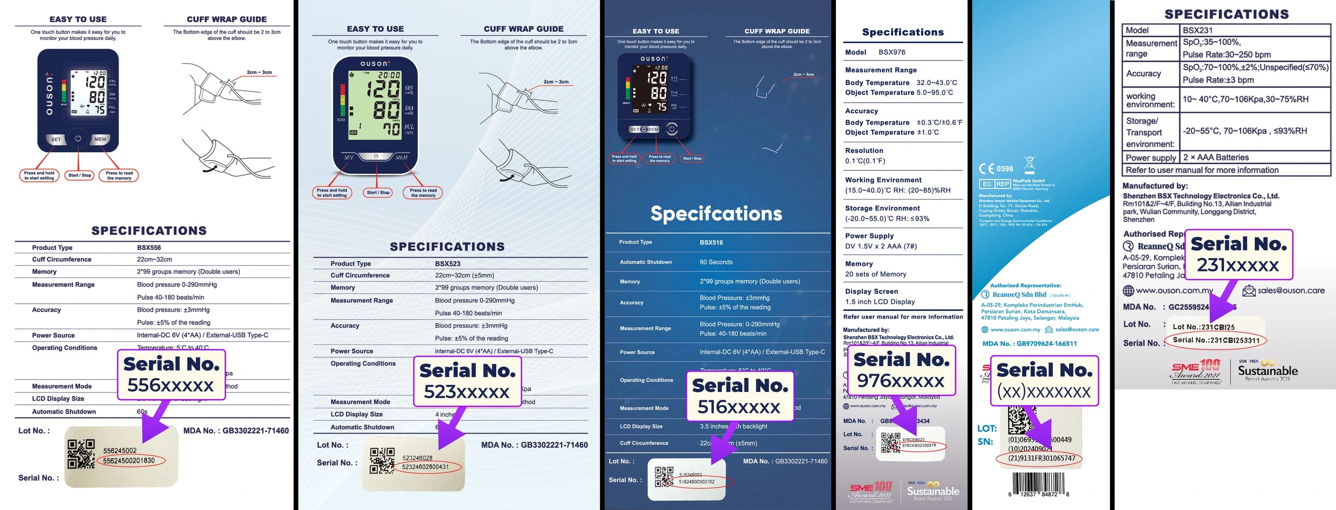 Where to find your Serial Number